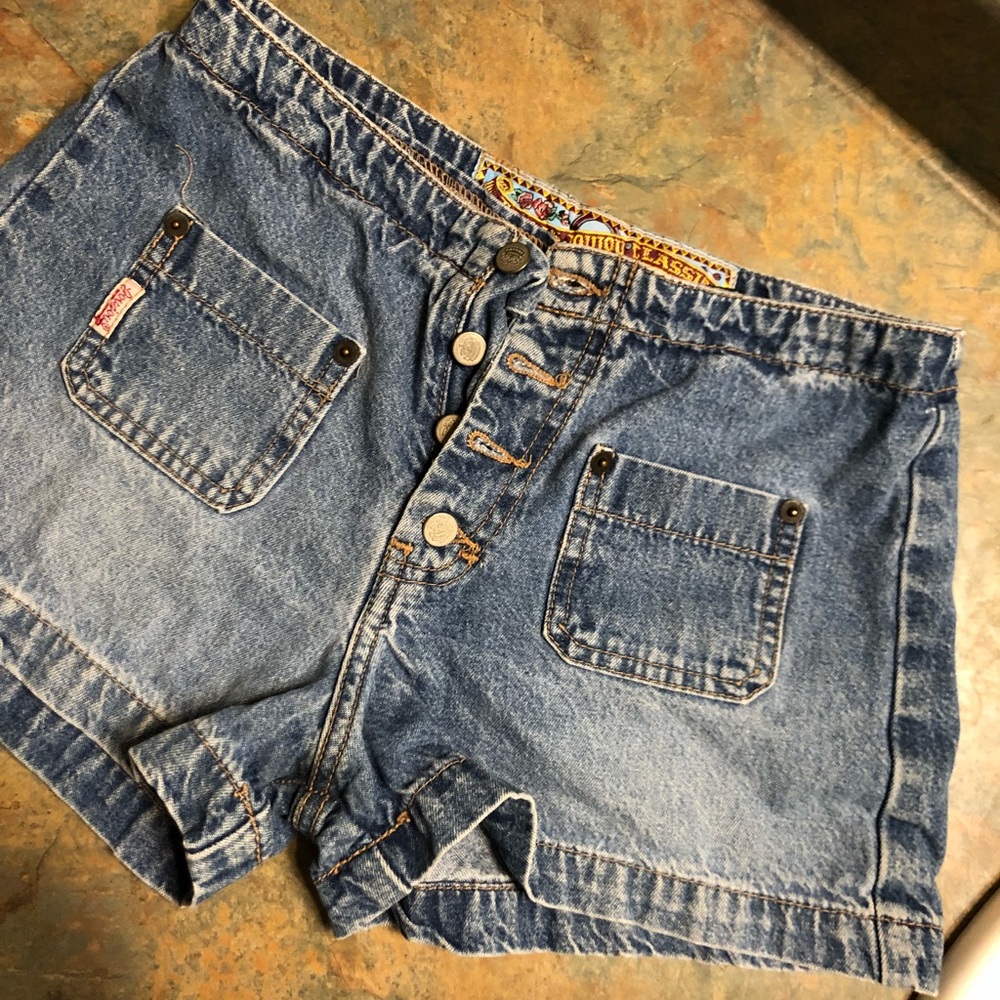 vintage high waist shorts